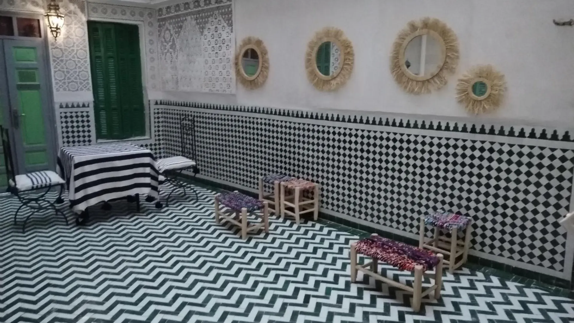Gasthof Hotel Dar Sarsar Artistic Music Marrakesch